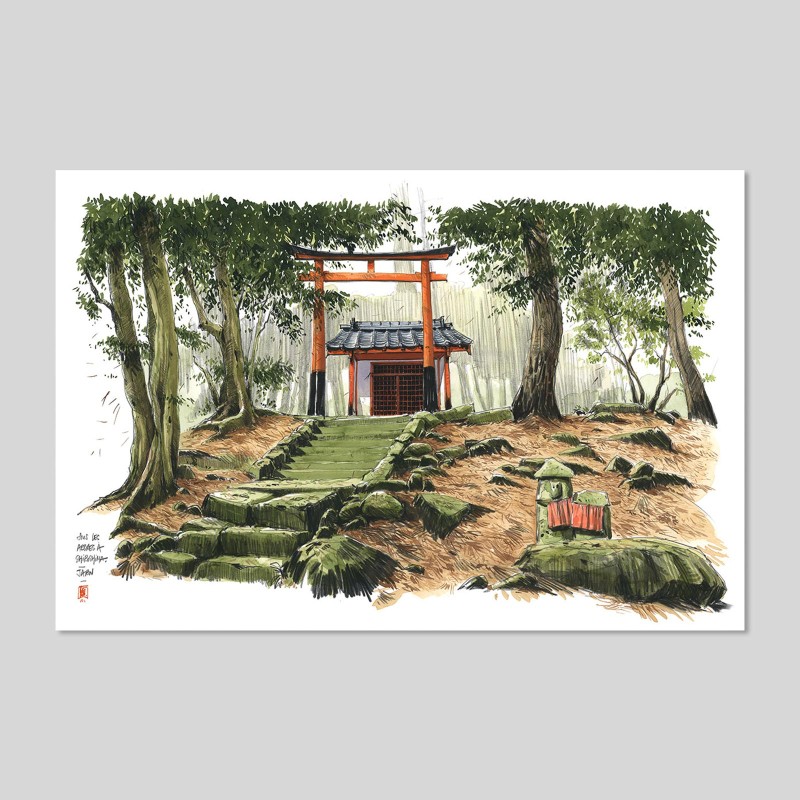 Contrecollage sur papier Hahnemühle Photo Rag Bright White - 310g/m²