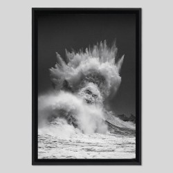 Caisse américaine bois sur papier Hahnemühle Photo Baryta Bright White - 325g/m²