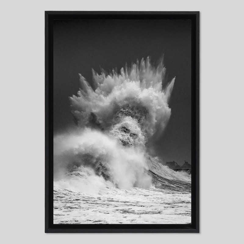 Caisse américaine bois sur papier Hahnemühle Photo Baryta Bright White - 325g/m²