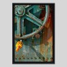 Caisse américaine bois sur papier Hahnemühle Photo Rag Métallique 340g/m²