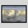 Caisse américaine bois sur papier plastifié aspect mat