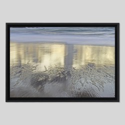 Caisse américaine bois sur papier plastifié aspect brillant