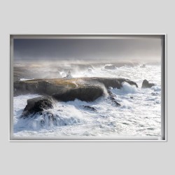 Caisse américaine prestige aluminium sur papier Canson Lustré Photo Paper - 310g/m²