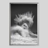 Caisse américaine prestige aluminium sur papier Hahnemühle Photo Baryta Bright White - 325g/m²