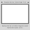 Caisse américaine prestige aluminium sur papier Hahnemühle Photo Rag Bright White - 310g/m²