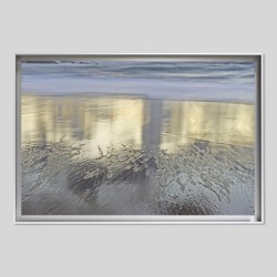 Caisse américaine prestige aluminium sur papier plastifié aspect satiné