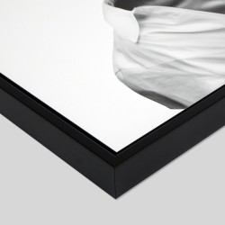 Caisse américaine prestige bois laqué sur papier Hahnemühle Photo Rag Métallique 340g/m²