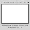 Caisse américaine prestige bois laqué sur papier Hahnemühle Photo Rag Métallique 340g/m²