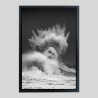 Caisse américaine prestige bois laqué sur papier Hahnemühle Photo Baryta Bright White - 325g/m²