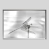 Caisse américaine prestige aluminium sur papier Hahnemülhe Photo Silk Baryta - 310g/m²