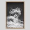 Caisse américaine prestige bois chêne sur papier Hahnemühle Photo Baryta Bright White - 325g/m²