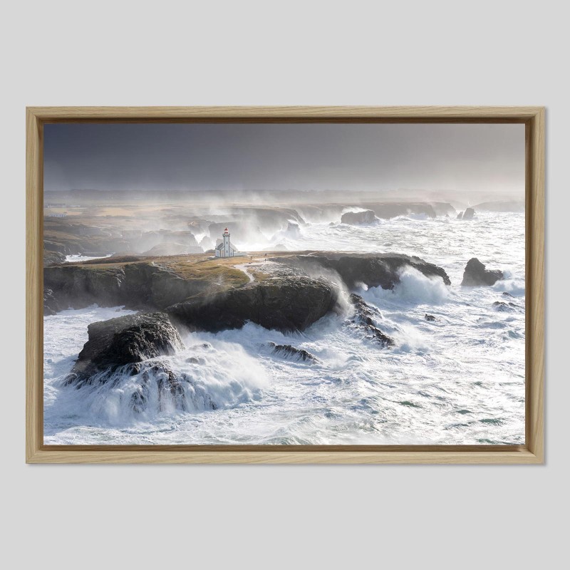 Caisse américaine prestige bois chêne sur papier Canson Lustré Photo Paper - 310g/m²
