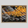 Caisse américaine prestige bois chêne sur papier Hahnemülhe Chanvre 290g