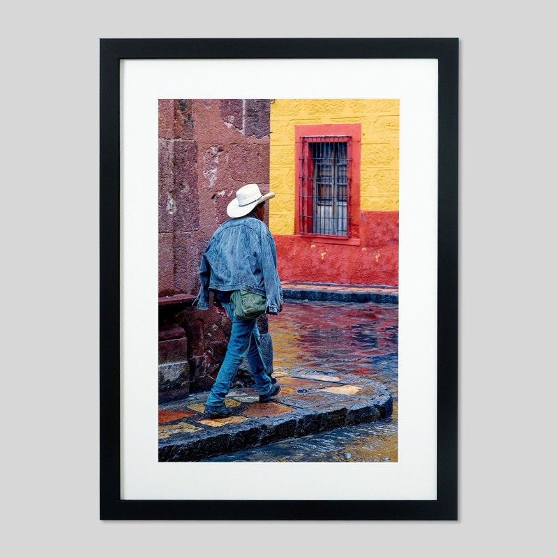 Cadre classique sur papier Hahnemühle Photo Rag Satin - 310g/m²