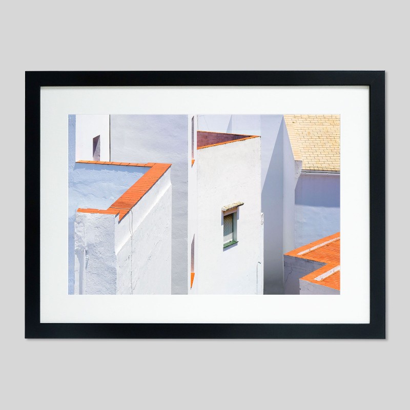 Cadre classique sur papier Hahnemühle Museum Etching - 350g/m²