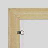 Caisse américaine prestige bois laqué sur papier Hahnemühle Photo Rag Métallique 340g/m²